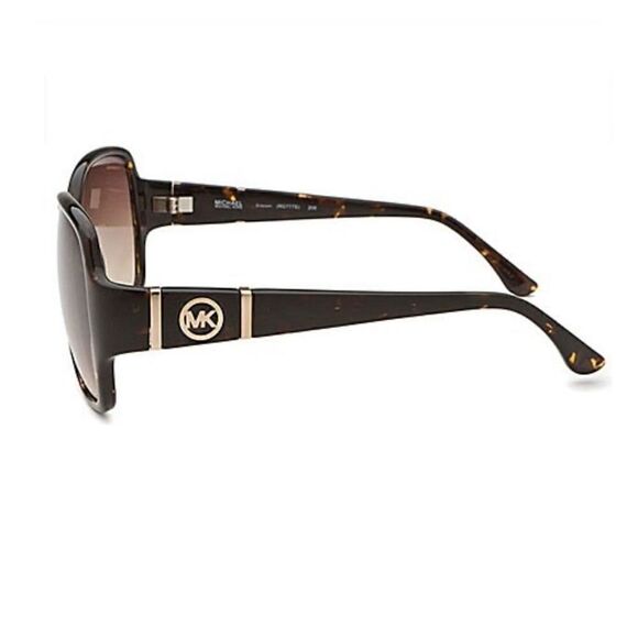 Michael Kors MK Grayson vintage oversized square tortoise sunglasses + case - Picture 1 of 12